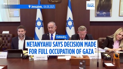 Netanyahu holds talks with Israeli security officials over full Gaza occupation plans