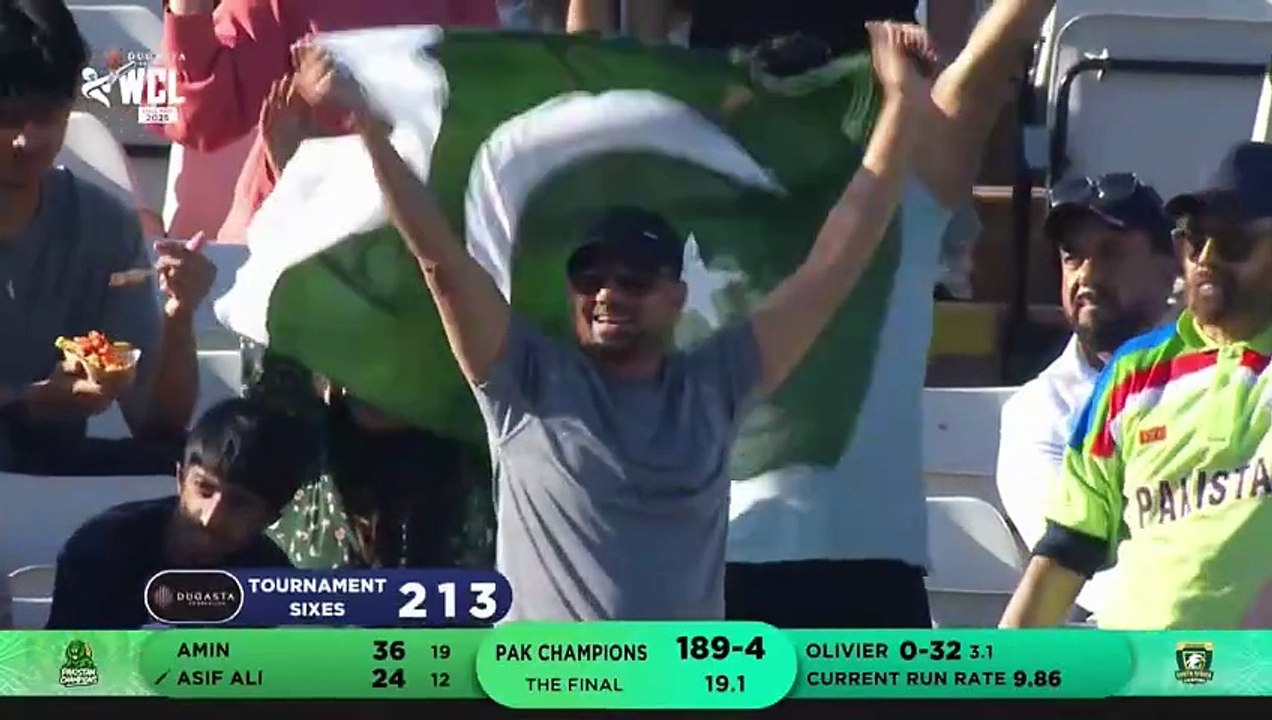Pakistan Champions vs South Africa Champions Final WCL S2 2025 HLS English Edgbaston Stadium - SportsEye (720p, h264)
