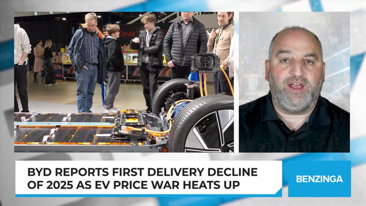 BYD Reports First Delivery Decline Of 2025 As EV Price War Heats Up