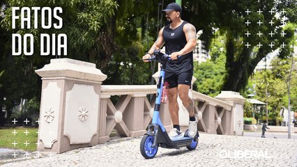 Patinete elétrico público se torna alternativa sustentável de mobilidade entre moradores de Belém