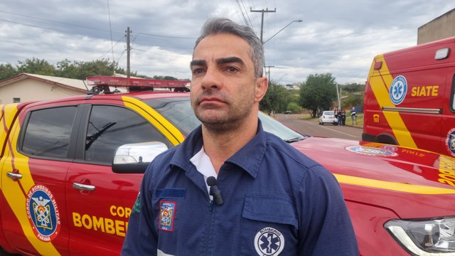 Ferimentos fatais , afirma médico do Siate após acidente que resultou em morte no Bairro Santa Cruz