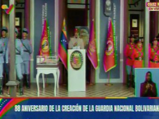 Presidente Nicolás Maduro instó al fortalecimiento estructural y operacional de la GNB