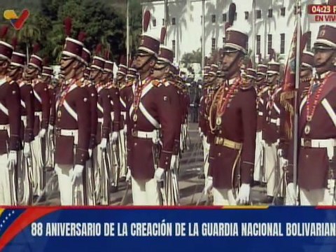 G/J Padrino López felicitó a la Guardia Nacional Bolivariana por su arduo trabajo