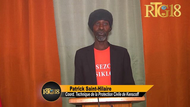 Kòdonatè teknik pwoteksyon sivil nan Kenscoff prezante travay pwoteksyon sivil reyalize