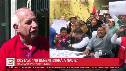 Exvocal Costas afirma que el voto nulo no favorece a nadie
