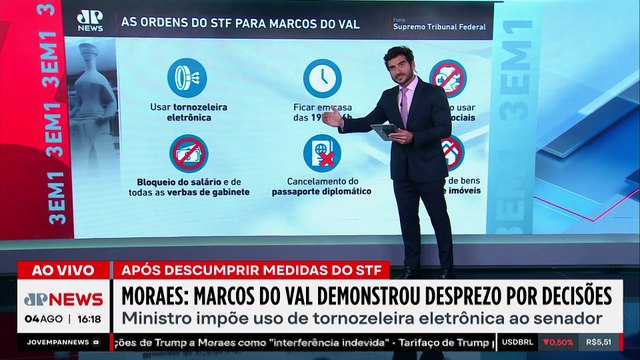 CONGRESSO RETOMA ATIVIDADES / ALCKMIN DEVE DISCUTIR ALTERNATIVAS AO TARIFAÇO | 3 EM 1 - 04/08/2025