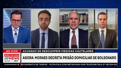 URGENTE: Alexandre de Moraes decreta prisão domiciliar do ex-presidente Jair Bolsonaro