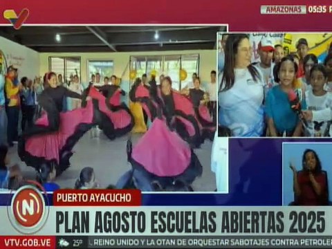 Amazonas | 92 instituciones inician actividades enmarcadas en el Plan Agosto Escuelas Abiertas 2025