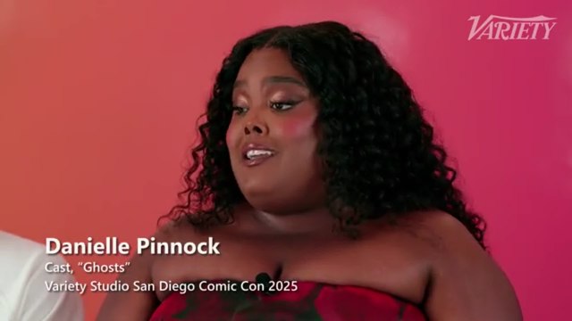 The cast of Ghosts | Variety Studio Comic Con 2025