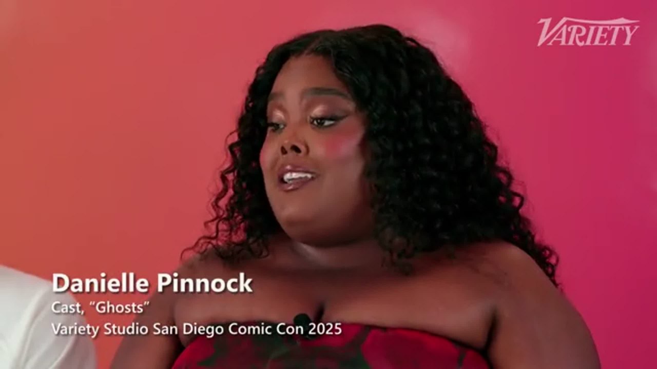 The cast of "Ghosts" | Variety Studio Comic Con 2025