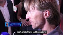 Luka Modric unveiled to Milan fans for the first time