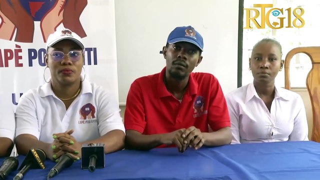 Dirijan Lapè pou Ayiti prezante bilan vizit yo te reyalize nan depatman Sid peyi a.