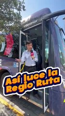 Así es la Regio Ruta, el nuevo transporte público de Monterrey con Wi-Fi, clima y seguridad