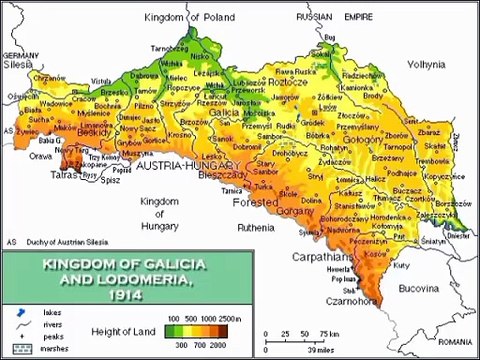 Map of Kingdom of Galicia and Lodomeria. Peta Kerajaan Galicia dan Lodomeria. Kingdom of Galicia and Lodomeria Map. Galícia és Lodoméria Királyság térképe. Mapa Królestwa Galicji i Lodomerii. Karte des Königreichs Galizien und Lodomerien. ガリシア・ロドメリア王国の地図
