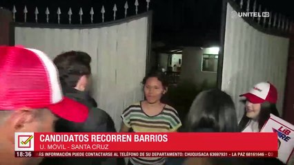 Juan Pablo Velasco encabeza los actos de campaña de Libre en Santa Cruz