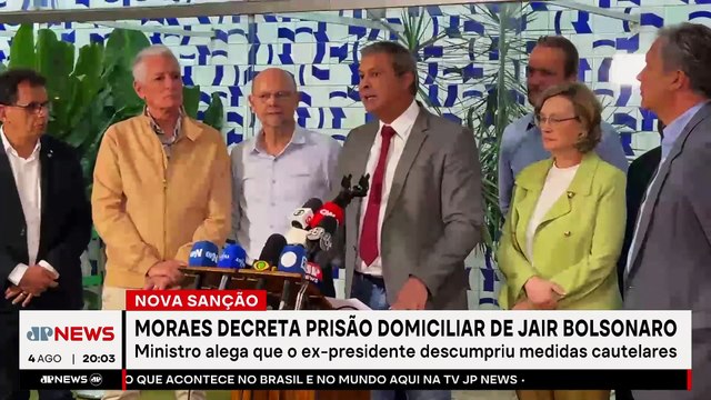 HOJE: Moraes decreta prisão domiciliar de Jair Bolsonaro