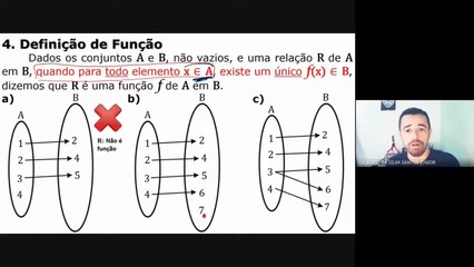 Definição de função em diagramas (Aula 7)