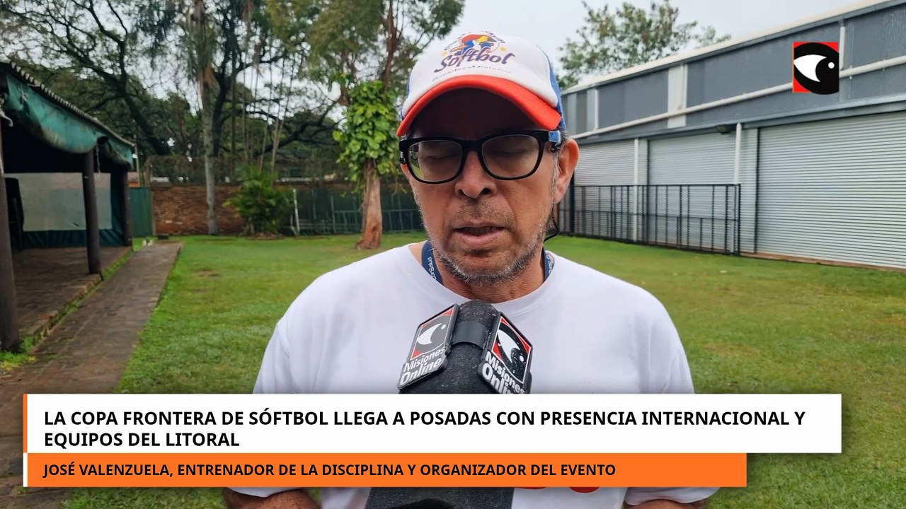 La Copa Frontera de Sóftbol llega a Posadas con presencia internacional y equipos del litoral