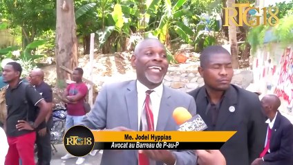 3èm semèn pwotestasyon avoka yo kont CG P-au-P lan Me. Frantz Monclair