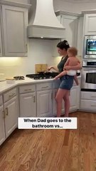 No_privacy_for_Mom!_🤣_#triplets_#mom_#dad_#cute(360p)
