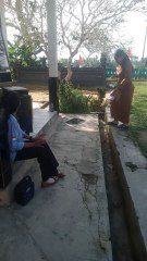 Latihan Senam Indonesia Hebat dalam rangka menyambut HUT Indonesia