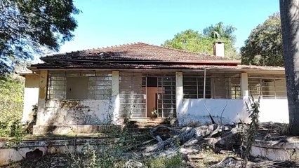 INCRÍVEL MANSÃO ABANDONADA - PORÉM, TIVE QUE GRAVAR RÁPIDO
