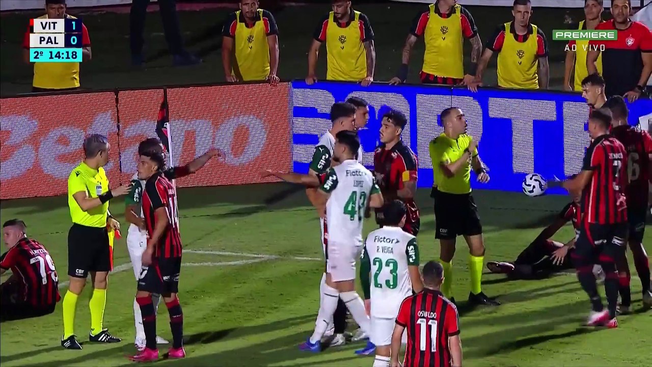 Vitória x Palmeiras (Campeonato Brasileiro 2025 18ª rodada) 2° tempo