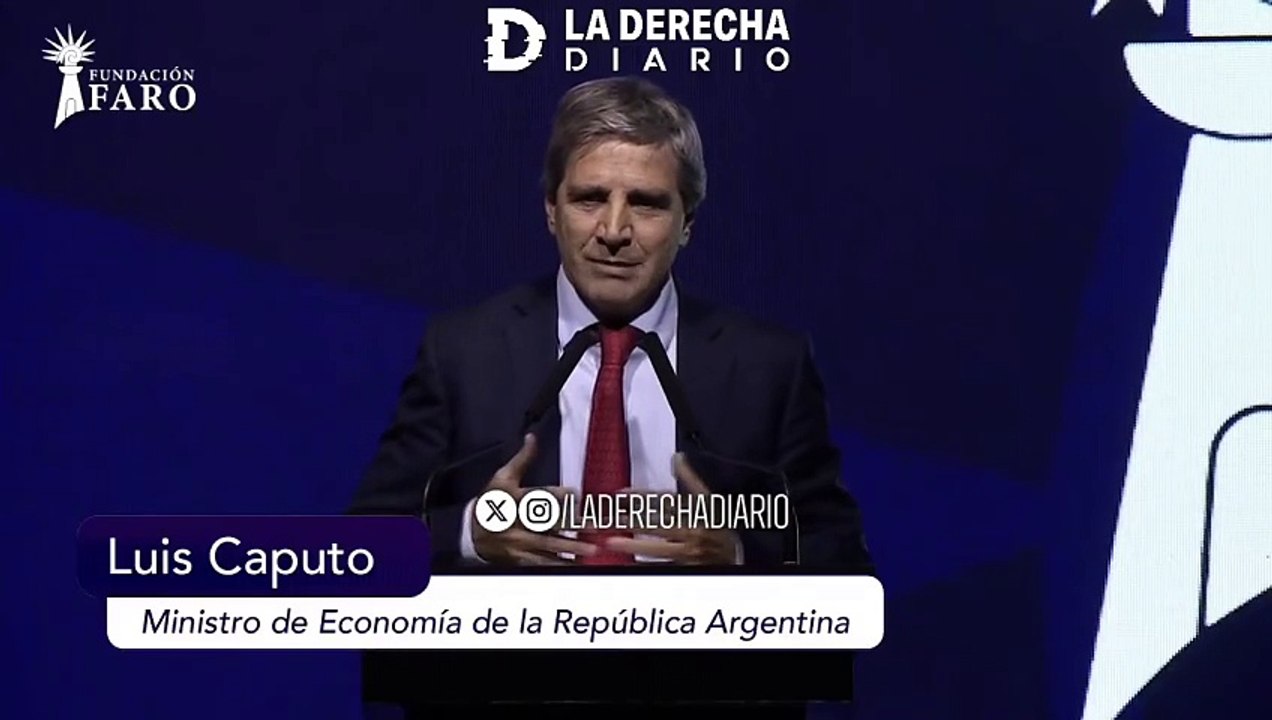 El ministro de Economía  @LuisCaputoAR  habló sobre la importancia de la batalla cultural en el evento de  @fundfaro : "Al menos en lo económico, la izquierda es horrible gobernando. Hay sobrada evidencia empírica de que lo único que genera la izquierda e