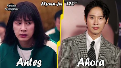 Así Lucen Hoy Los Actores de "El juego de Calamar" | Antes y Después 2025