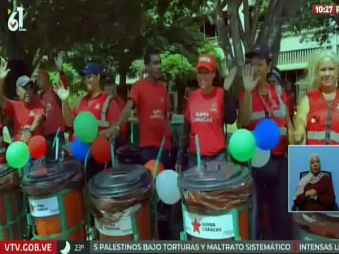 Alcaldesa Carmen Meléndez entregó dotación de equipos para optimizar servicios públicos de Caracas