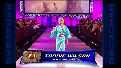 Torrie WIlson Vs Hiroko Suzuki SmackDown Feb 10, 2005