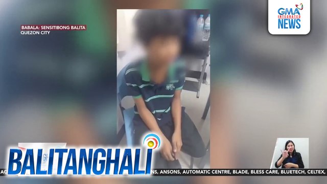 QCPD - 13-anyos na suspek sa pagpatay sa 8-anyos na babae, mag-isa lang na ginawa ang krimen | Balitanghali