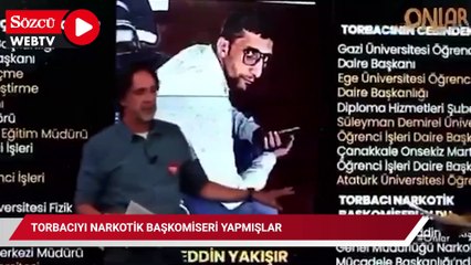 Torbacıyı Narkotik Başkomiseri yapmışlar