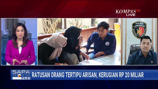 Terbaru! Polisi Beberkan Kronologi-Modus Penipuan Arisan Bodong di Lamongan | SAPA PAGI