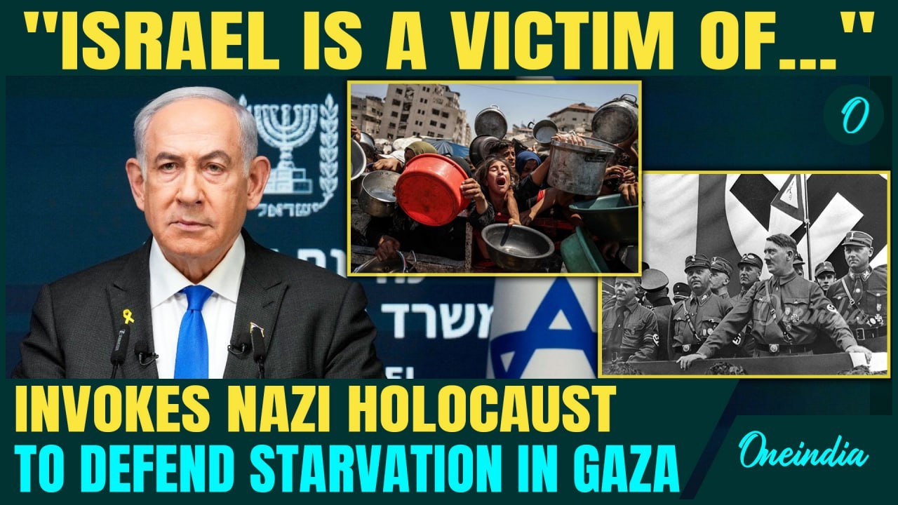 BREAKING: Netanyahu COMPARES Gaza Genocide Claims To Nazi Lies |"Israel Is A Victim Of Global..."
