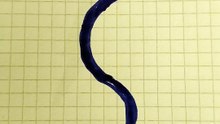 Serpente blu disegno