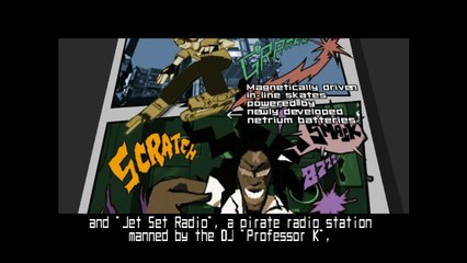 De La Jet Set Radio opening