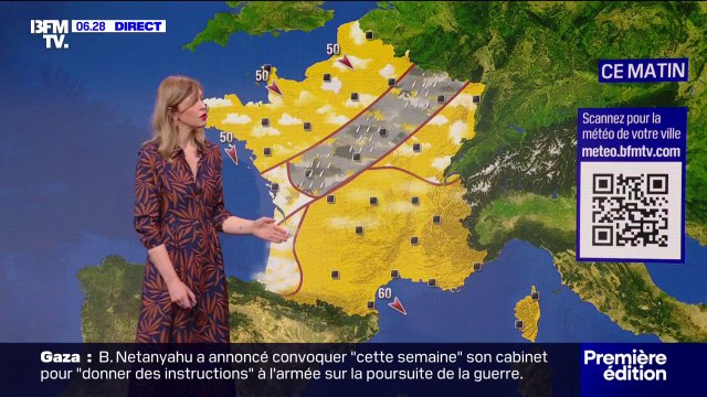 Météo: de la pluie du Poitou à la Moselle le matin, un temps plus dégagé l'après-midi, pour ce mardi 5 août