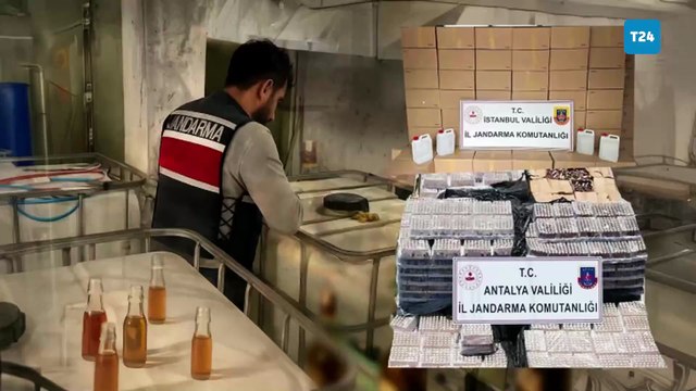 81 ilde sahte alkol operasyonu; 121 şüpheli yakalandı!