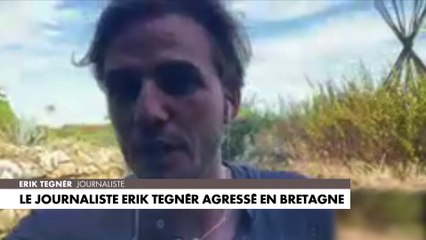 Le journaliste Erik Tegnér a été agressé en Bretagne