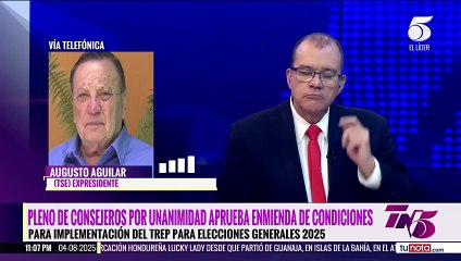 Expresidente del TSE, Augusto Aguilar, aplaude acuerdos logrados en el CNE