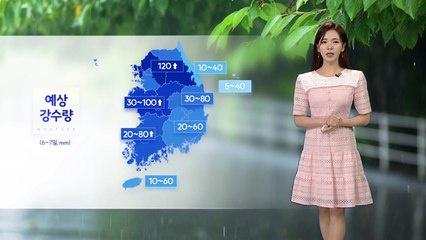 [날씨] 오늘 찜통더위 기승...남부 시간당 30mm 안팎 소나기 / YTN
