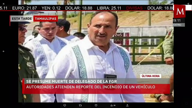 Asesinan a delegado de la FGR en Tamaulipas | Jaime Núñez, 4 de agosto de 2025