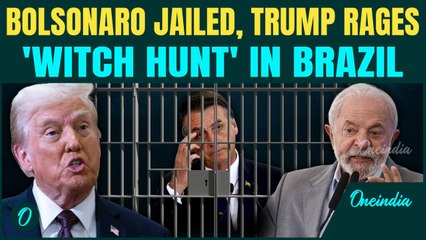 Brazil Jails Trump’s Ally Bolsonaro—White House WARNS of Consequences as Trade WAR with Lula Ignites