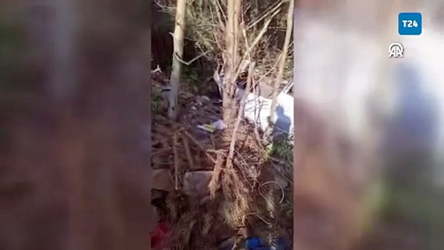 Sivas'ta tarım işçilerini taşıyan minibüs uçuruma yuvarlandı: 3 ölü, 18 yaralı!