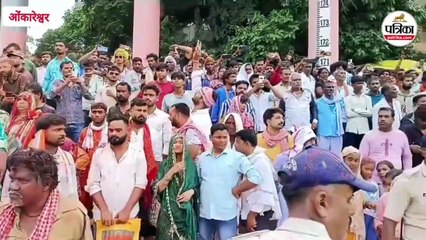 शाही महासवारी... राजषी ठाठ बाट से भक्तों के बीच पहुंचे भगवान ओंकारेश्वर और ममलेश्वर