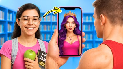 D'une NERD à Iconique ! Mais elle ne s'attendait pas à tomber amoureuse de lui 😱❤️