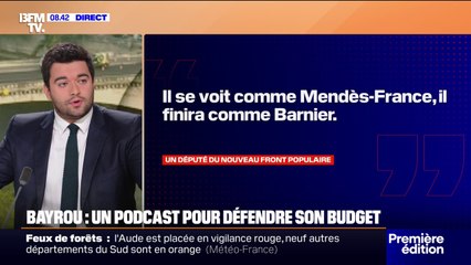 François Bayrou lance un podcast pour parler du budget
