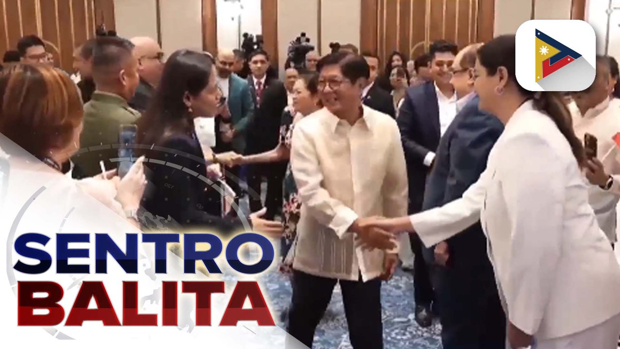 PBBM, binisita ang Filipino community sa India; patuloy na pagprotekta sa kapakanan at karapatan ng mga OFW, tiniyak ng Pangulo | ulat ni Kenneth Paciente