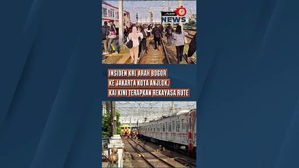 Insiden KRL Arah Bogor ke Jakarta Kota Anjlok, KAI Kini Terapkan Rekayasa Rute